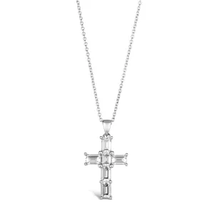Lourdes Cross Necklace