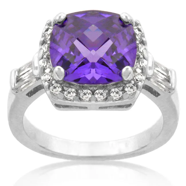LOVCIA Amethyst Twilight Luxe Ring