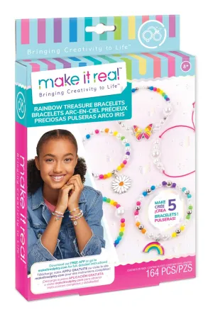 MAKE IT REAL 1216 RAINBOW TREASURE BRACELETS