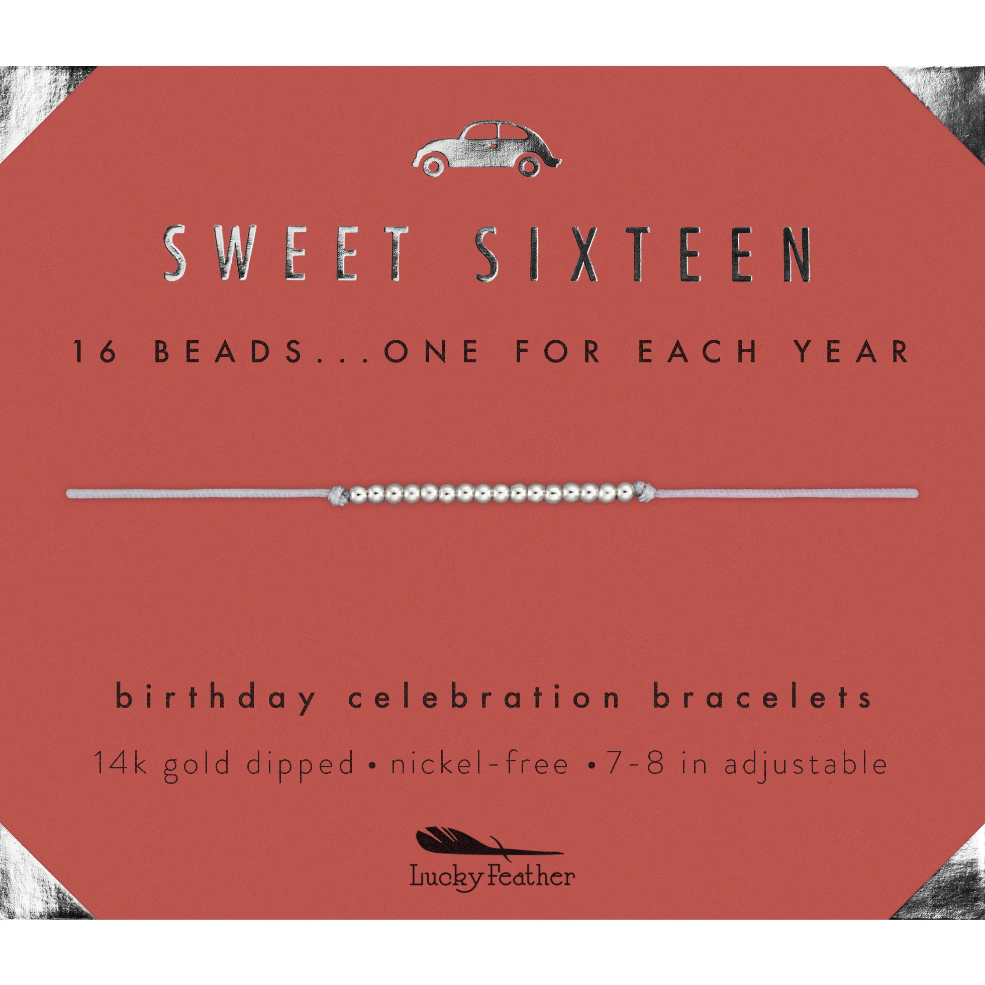 Milestone Birthday Bracelet - Sweet Sixteen