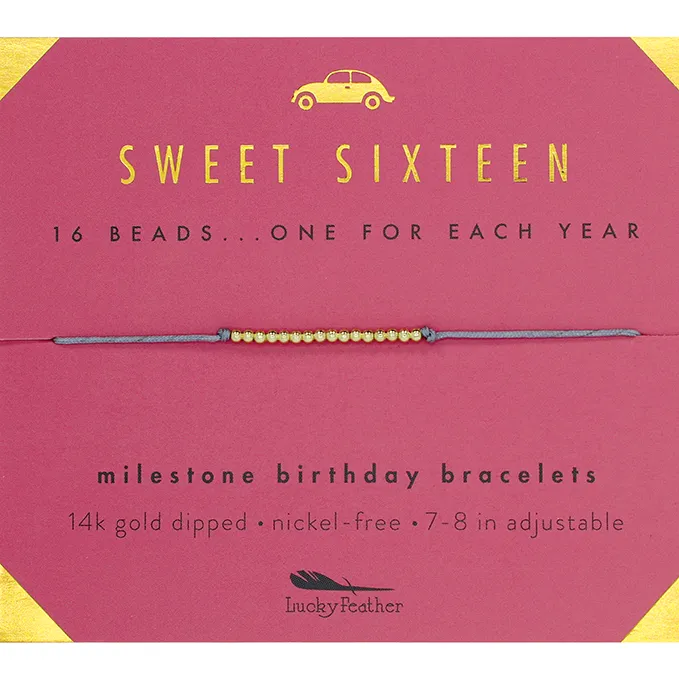 Milestone Birthday Bracelet