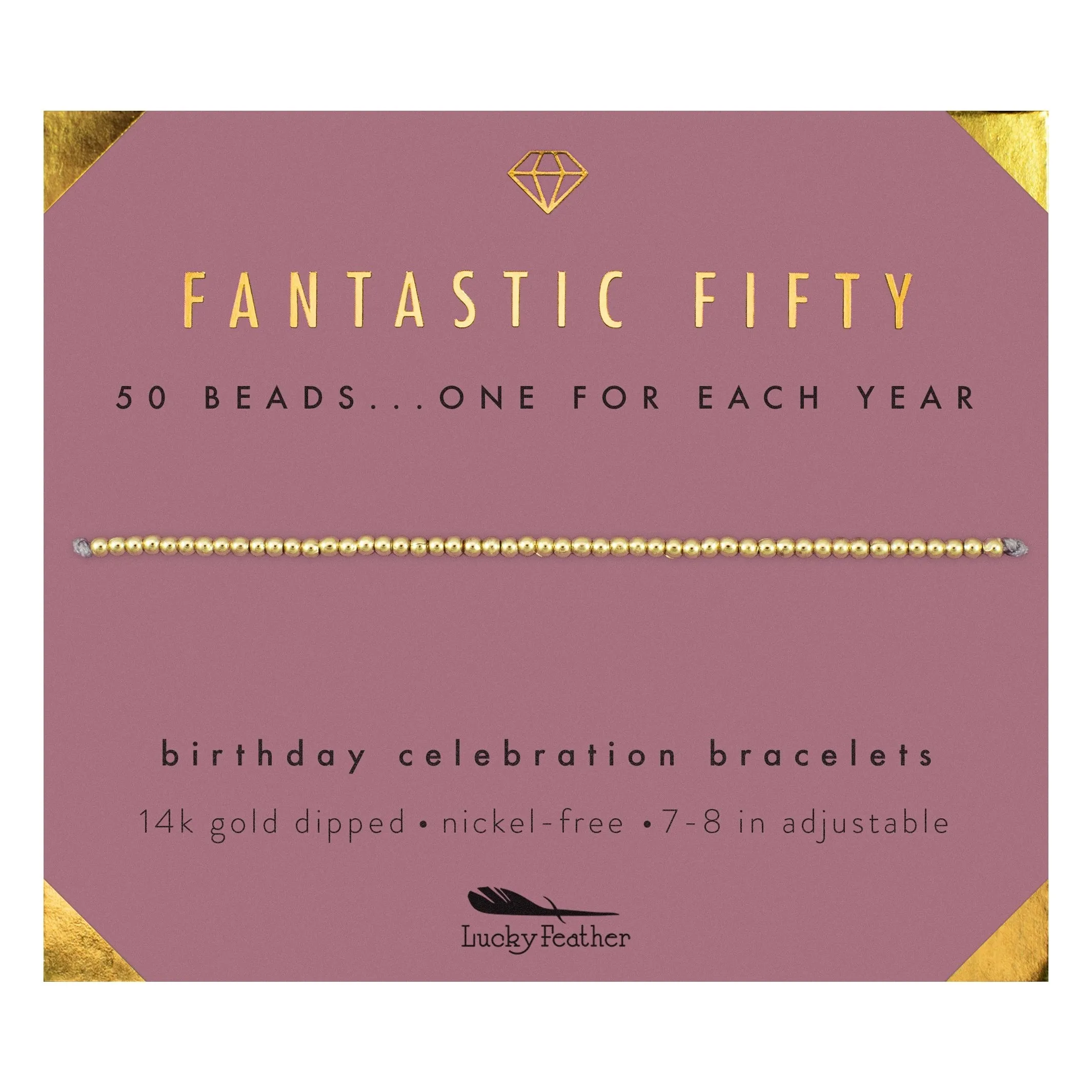 Milestone Birthday Bracelet