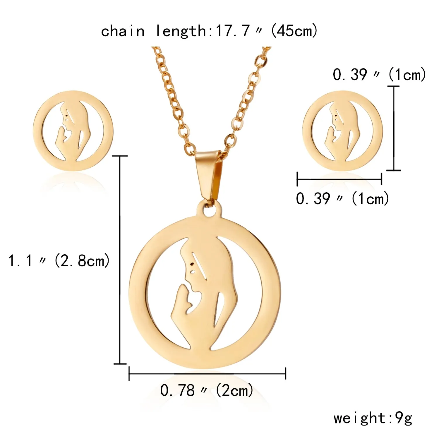 Motherhood Necklace Set