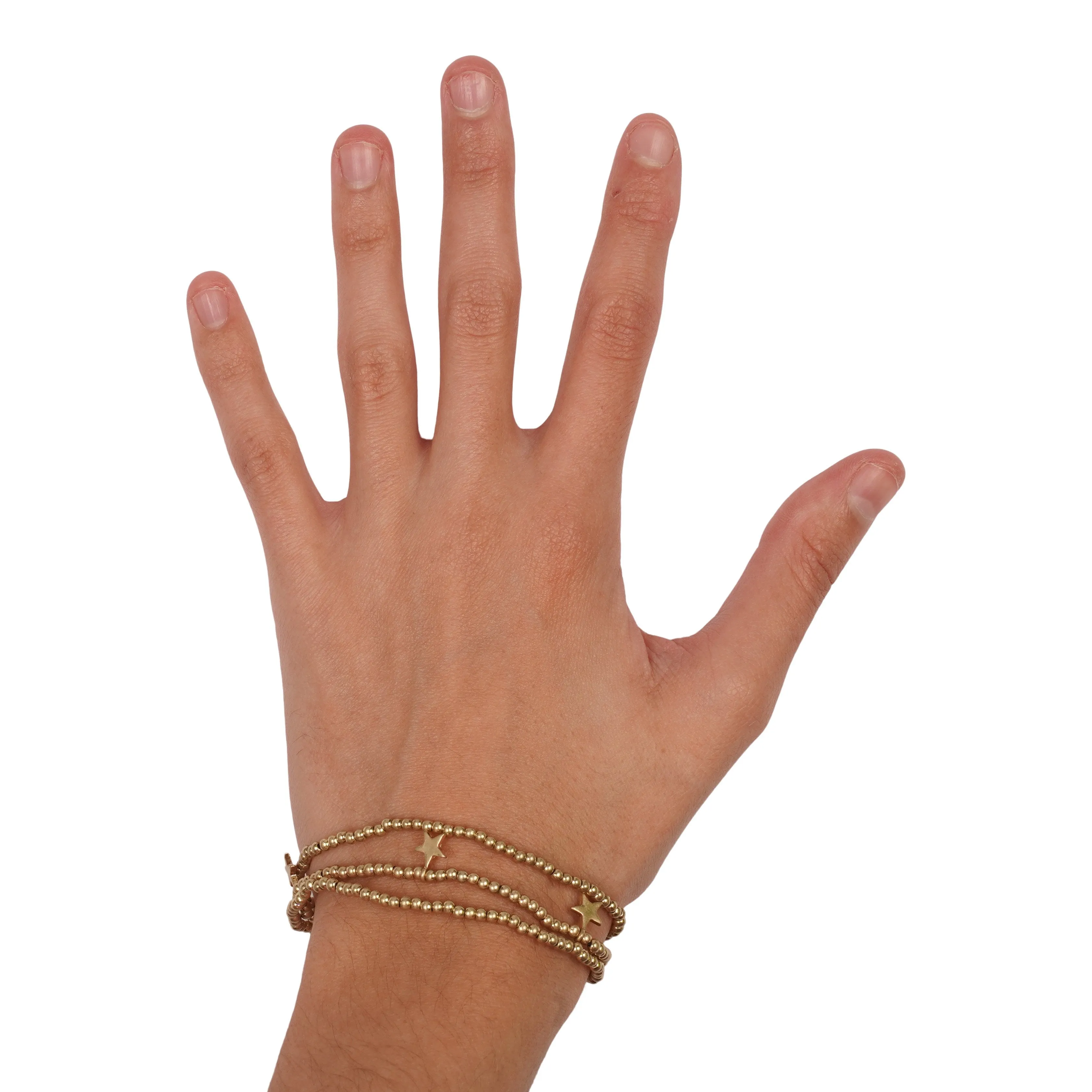 Multi Strand Stars Bracelet