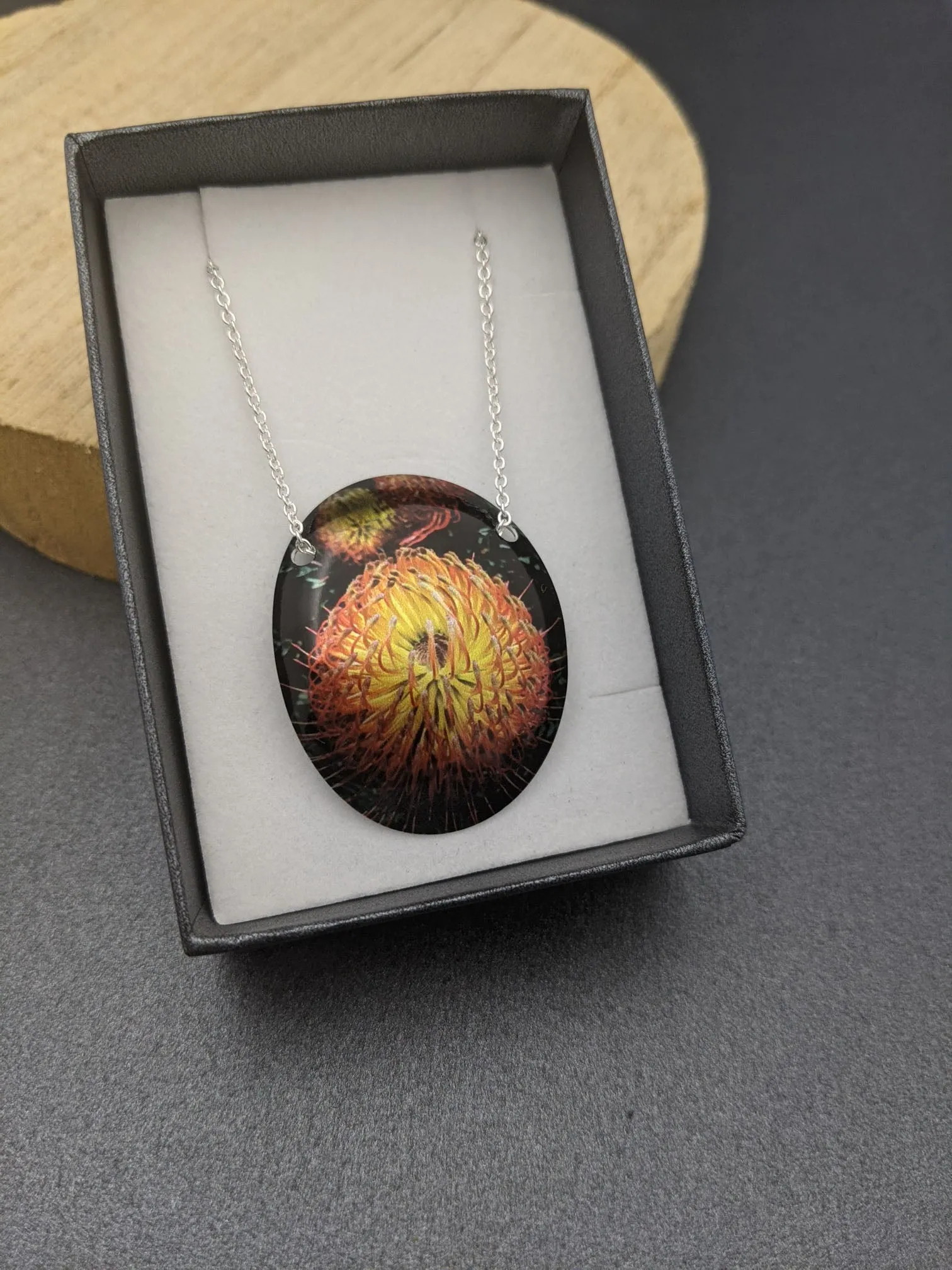 NATIVES - oval domed necklaces