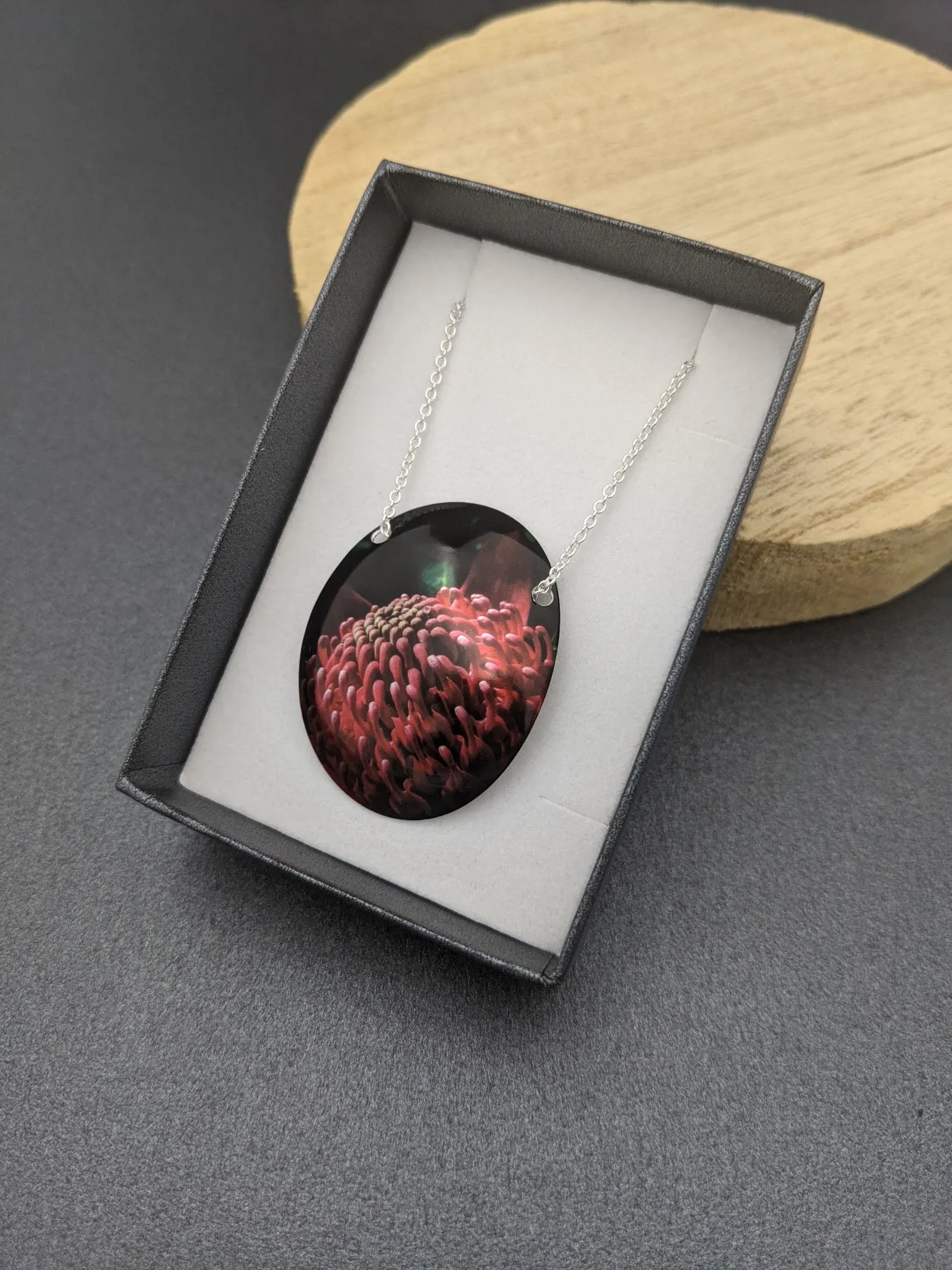 NATIVES - oval domed necklaces
