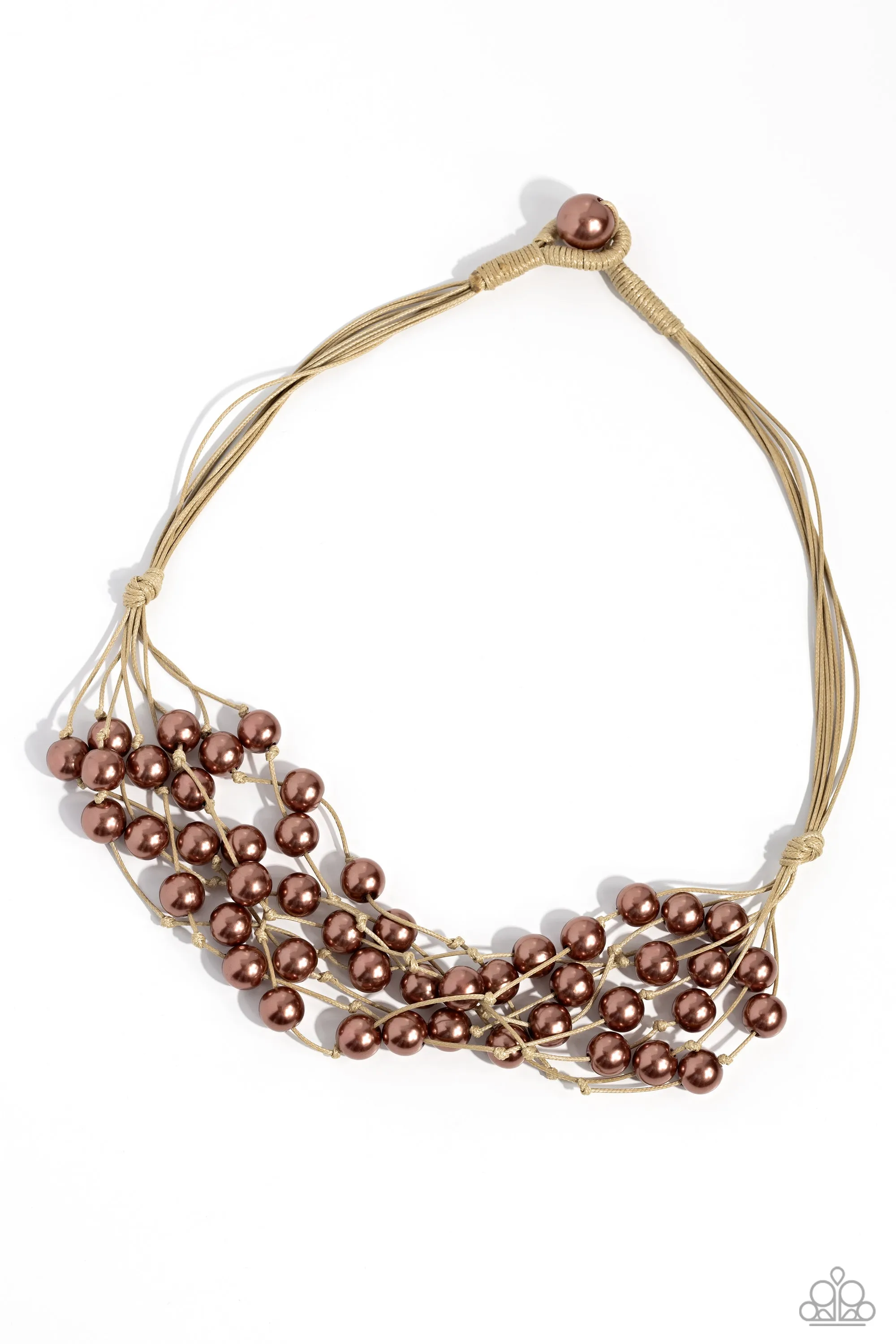 Necklaces Yacht Catch - Brown