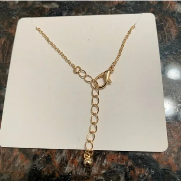NWT Vertical Collective Dalia Coin Bracelet Gold Plate