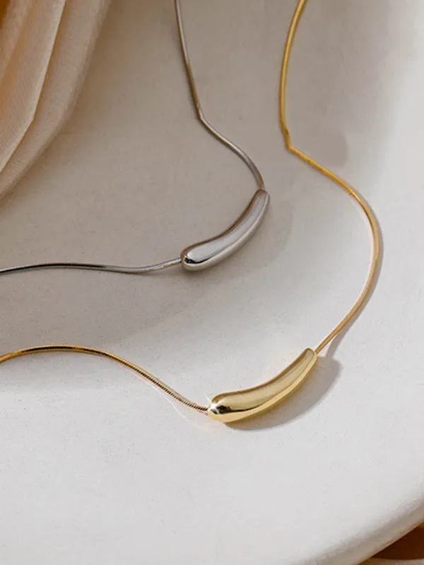 Original Solid  Geometry Necklace