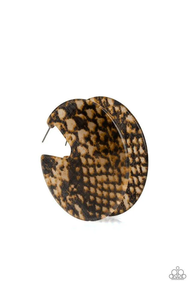 Paparazzi Earring ~ Hit Or HISS - Multi