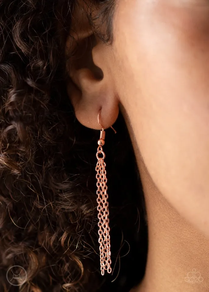 Paparazzi Necklace ~ Taking It Easy - Copper