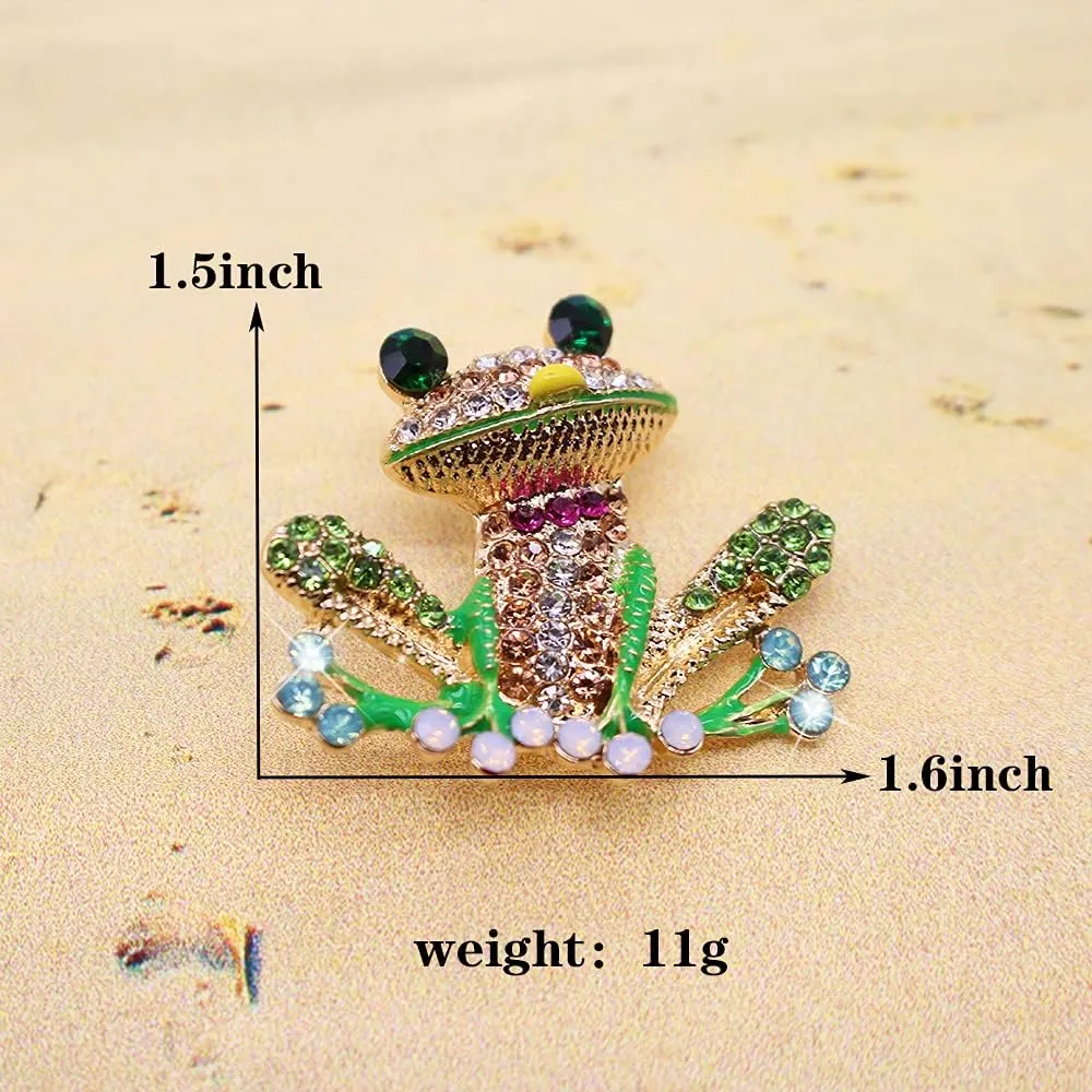 Pretty Animal Brooches Rose Gold and Platinum Plated Full Shining Crystal Brooch Pink Cat's Eye Brooch Pins