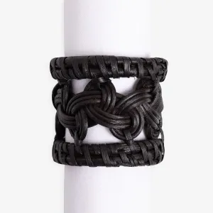 Rattan Talani Napkin Ring Black Espresso