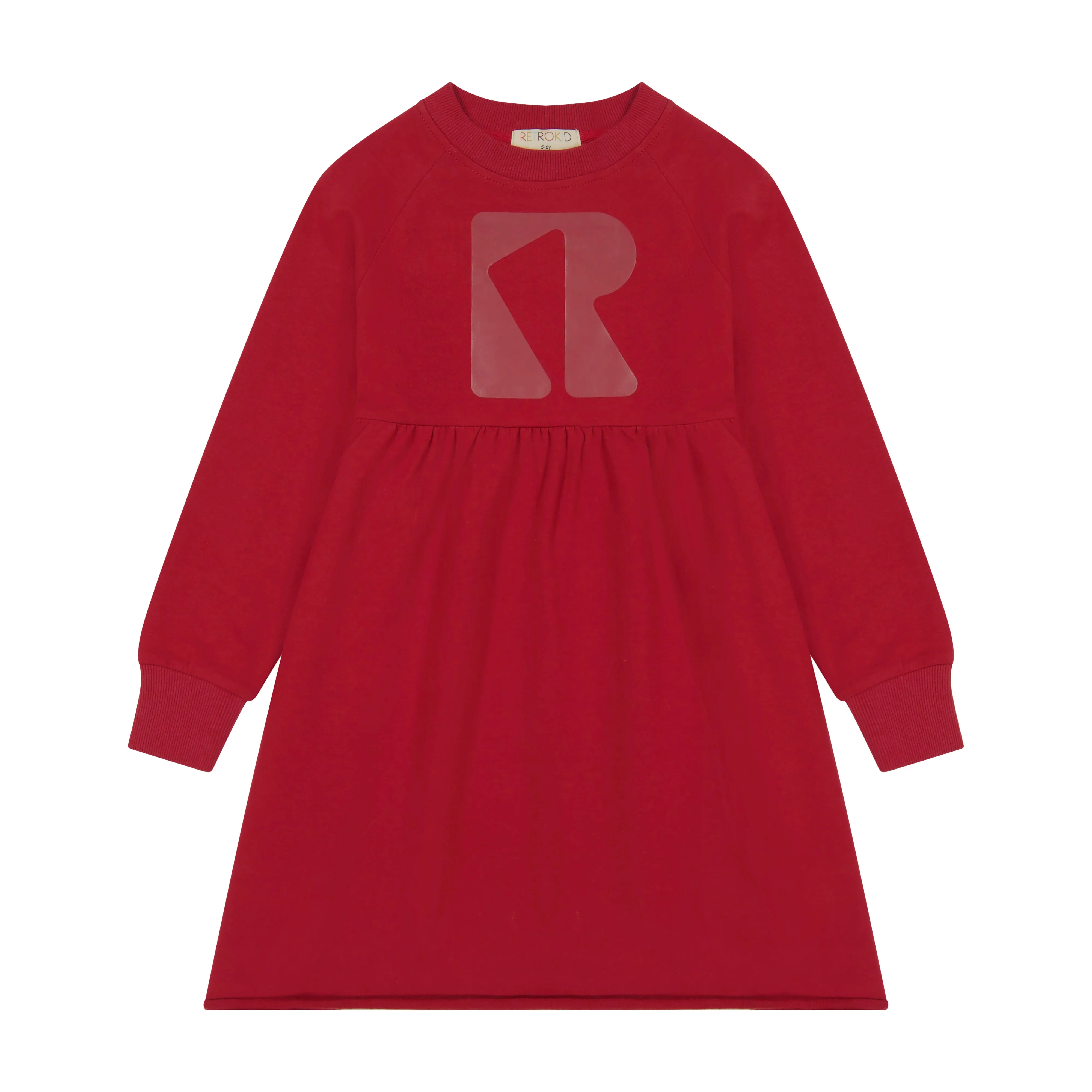 Retrokid Ruby Basic Logo Twirl Dress