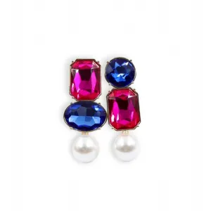 Royal Glam Statement Earrings
