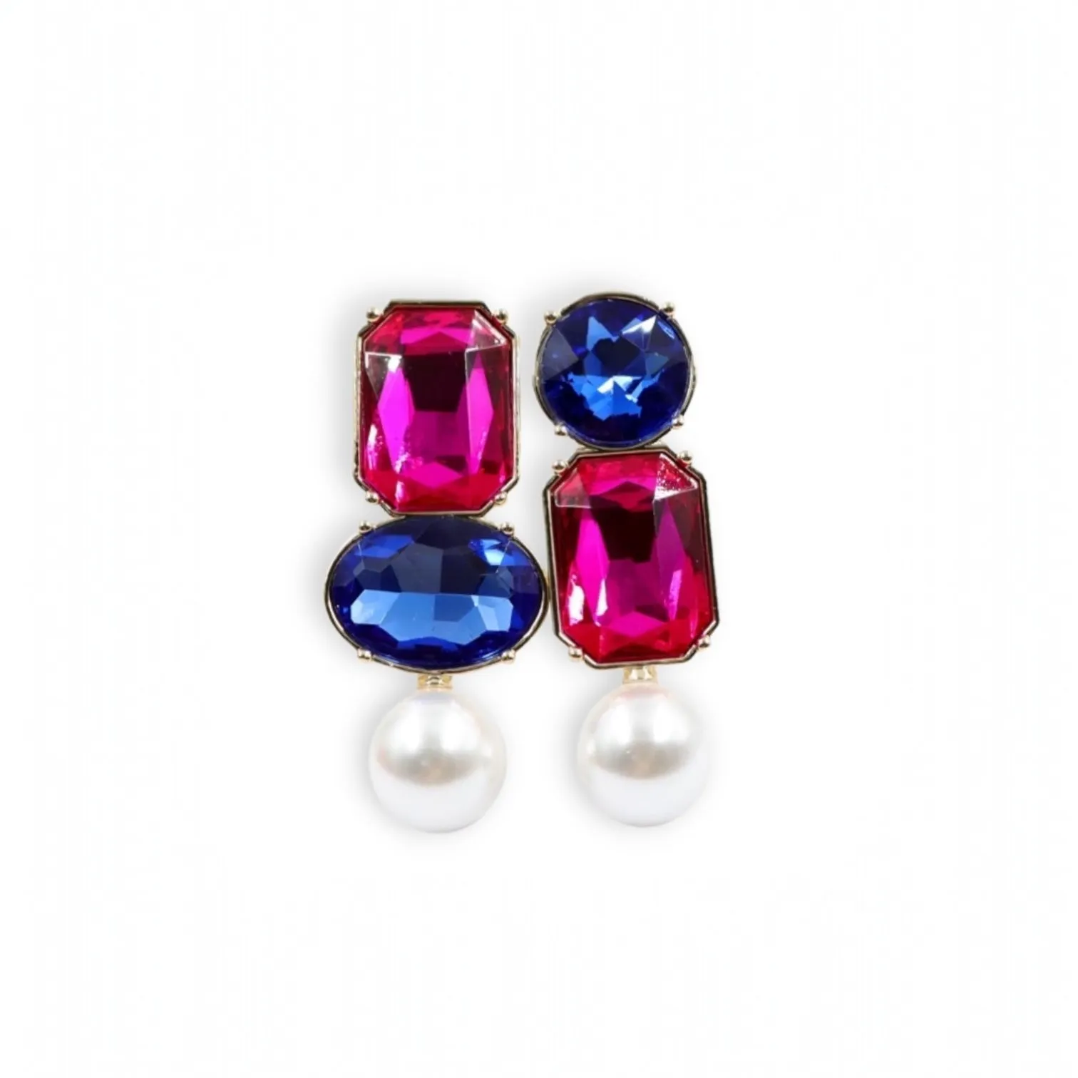 Royal Glam Statement Earrings