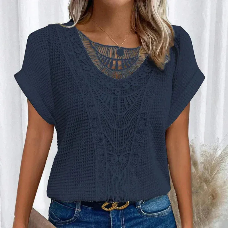 Ruby - Chic Lace Shirt