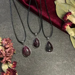 Ruby Tourmaline Necklace