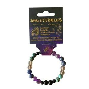Sagittarius | Crystal Horoscope Bracelet