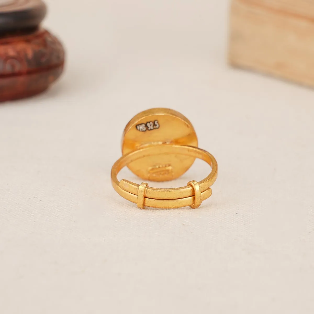 Sanvi Kundan Ring