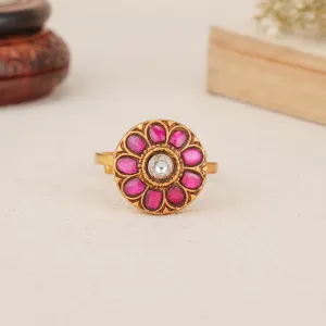 Sanvi Kundan Ring