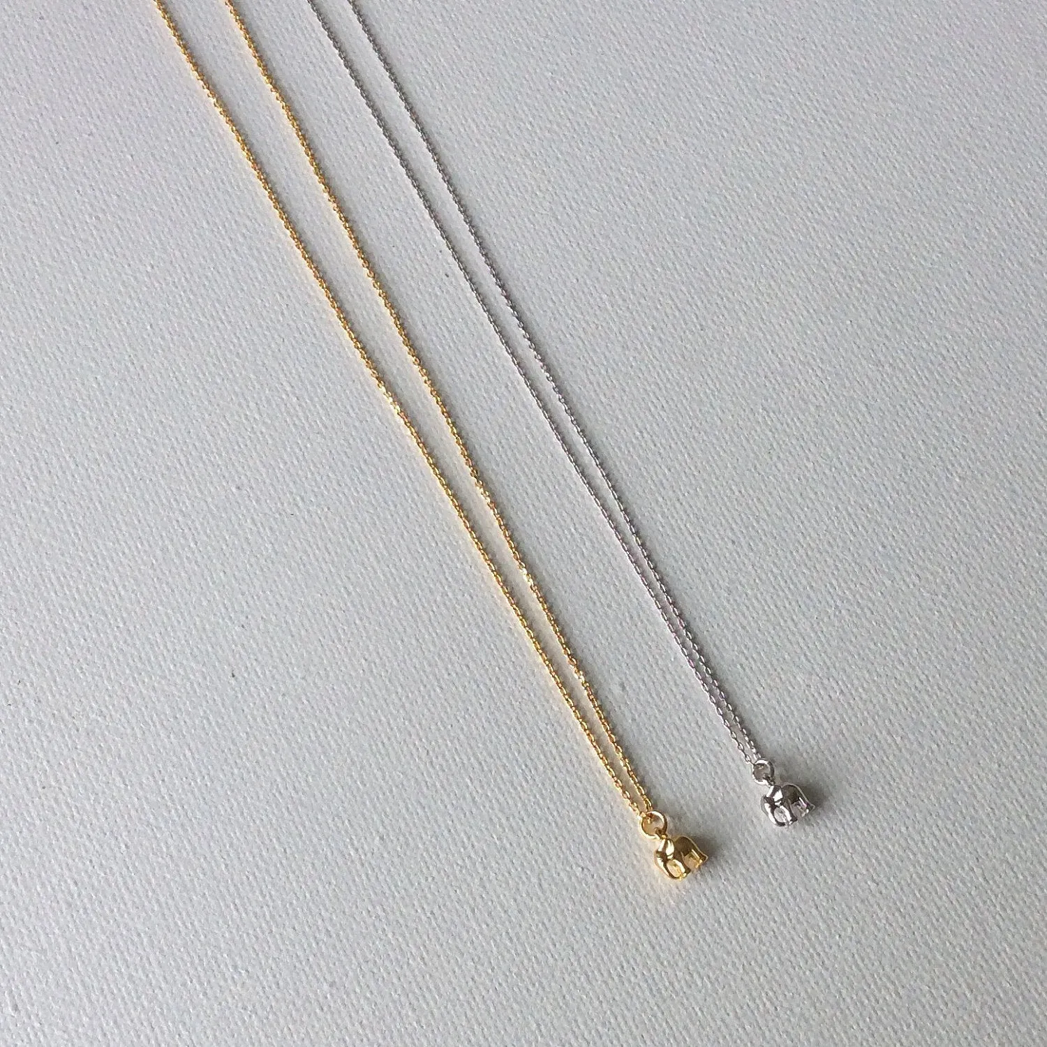 Silver Elephant Necklace