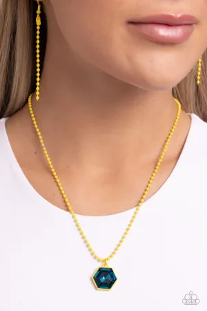 Sprinkle of Simplicity - Yellow Paparazzi Accessories