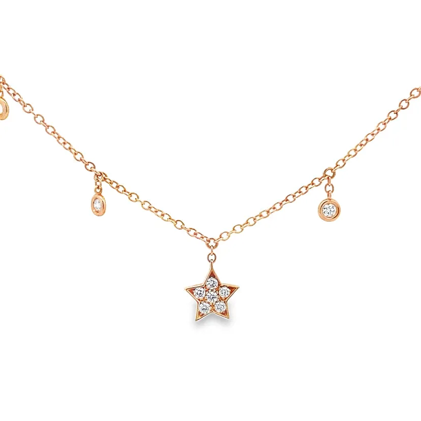 Stella Diamond Pendant Necklace By Crivelli