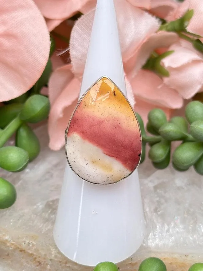 Sterling Silver Mookaite Rings