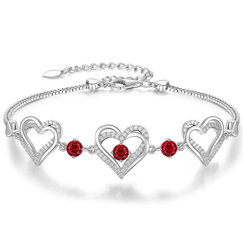 Twelve Birthday Crystal Bracelet Fashion Personality Hand Jewelry