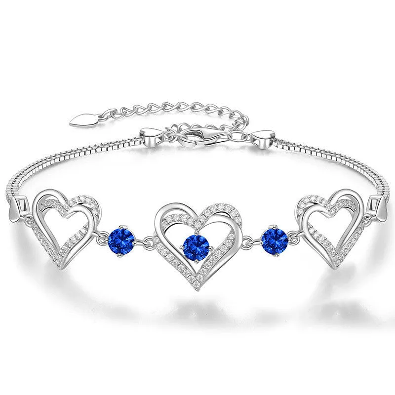 Twelve Birthday Crystal Bracelet Fashion Personality Hand Jewelry