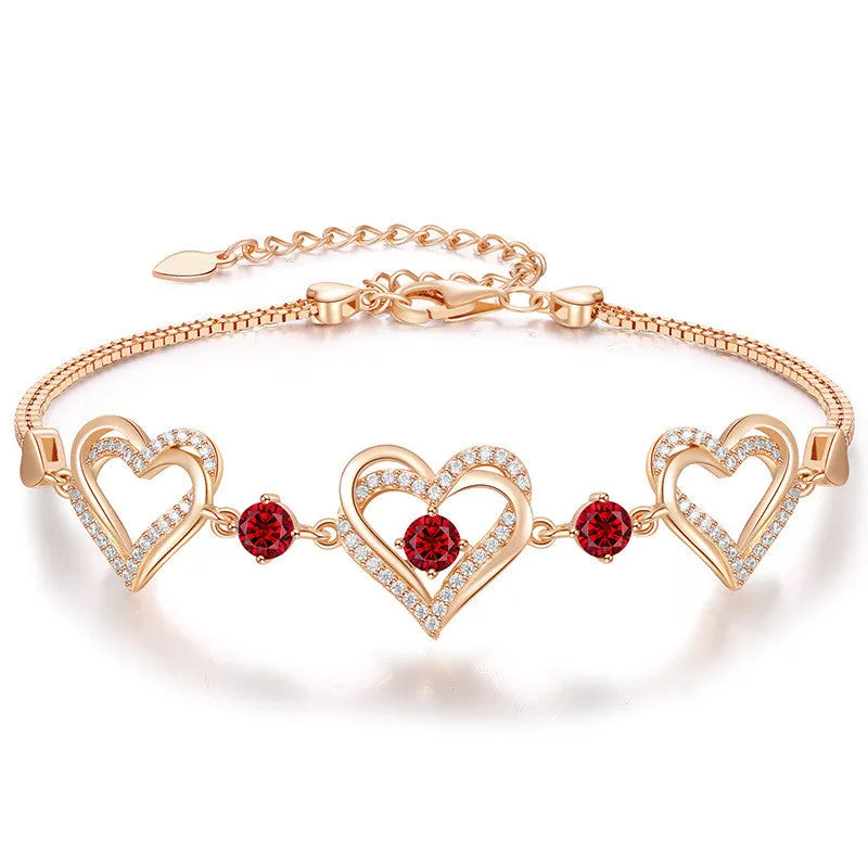 Twelve Birthday Crystal Bracelet Fashion Personality Hand Jewelry