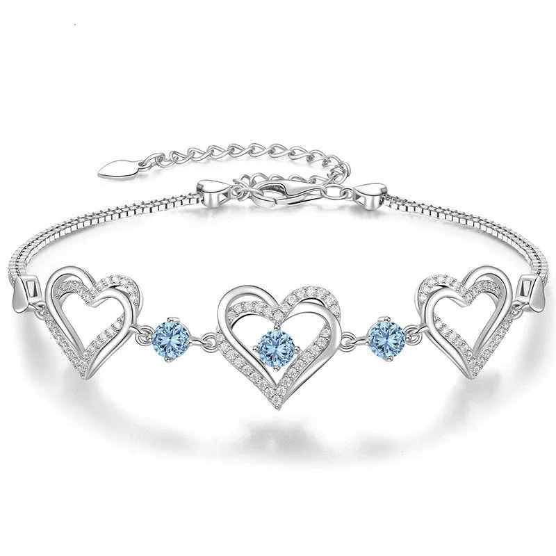Twelve Birthday Crystal Bracelet Fashion Personality Hand Jewelry