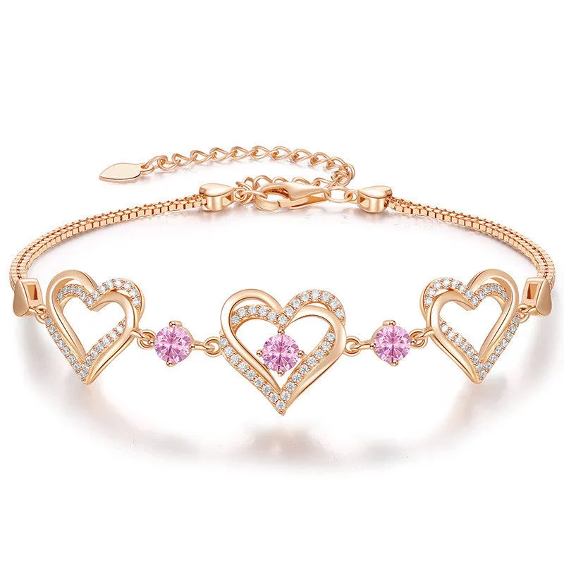 Twelve Birthday Crystal Bracelet Fashion Personality Hand Jewelry