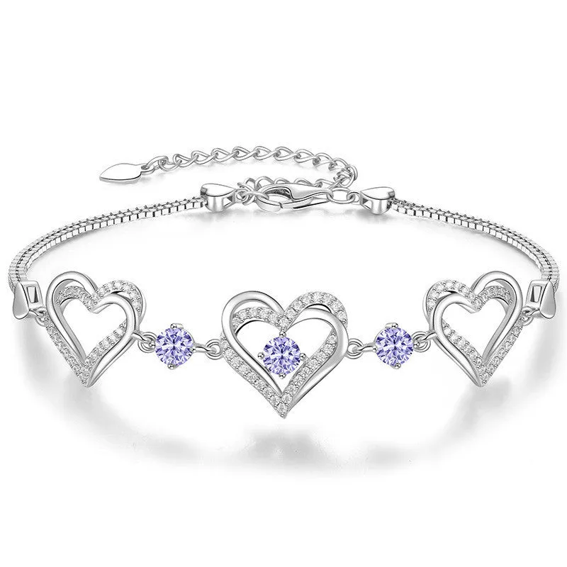 Twelve Birthday Crystal Bracelet Fashion Personality Hand Jewelry